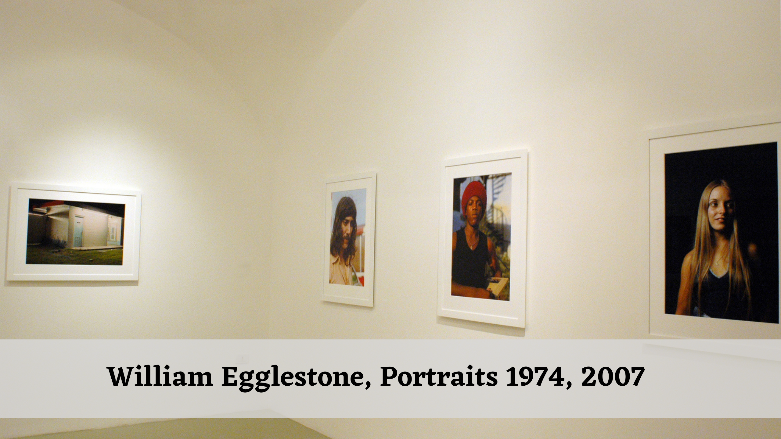 William Egglestone, Portraits 1974, 2007